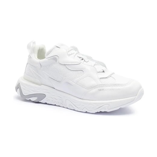 Karl Lagerfeld Sneakersy BLAZE | z dodatkiem skóry ze sklepu Gomez Fashion Store w kategorii Buty sportowe męskie - zdjęcie 184314523