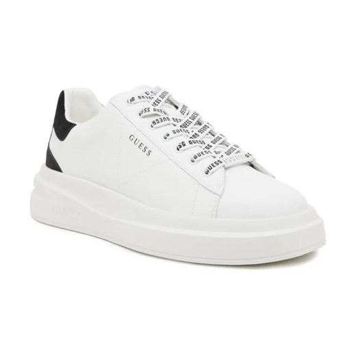 Guess Skórzane sneakersy ELBA ze sklepu Gomez Fashion Store w kategorii Buty sportowe męskie - zdjęcie 184314550