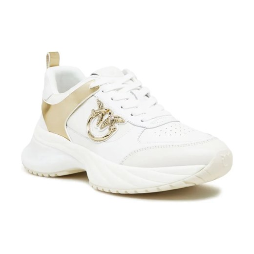 Pinko Skórzane sneakersy ARIEL ze sklepu Gomez Fashion Store w kategorii Buty sportowe damskie - zdjęcie 184314600