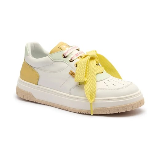 Elisabetta Franchi Skórzane sneakersy ze sklepu Gomez Fashion Store w kategorii Buty sportowe dziecięce - zdjęcie 184314633