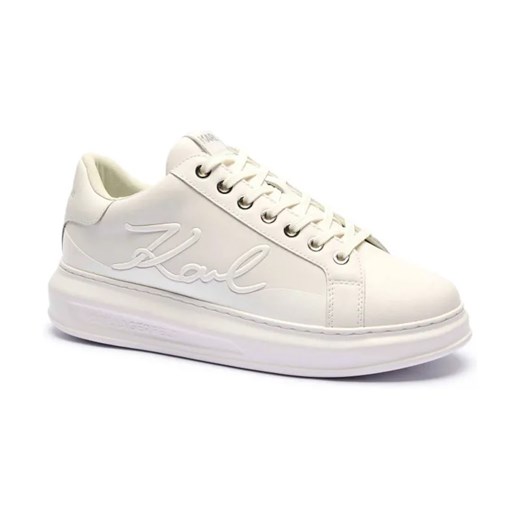 Karl Lagerfeld Skórzane sneakersy KAPRI MENS ze sklepu Gomez Fashion Store w kategorii Buty sportowe męskie - zdjęcie 184314643
