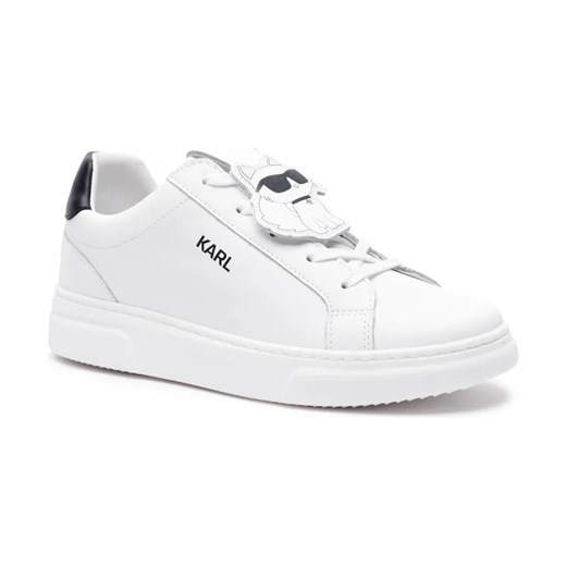 Karl Lagerfeld Kids Skórzane sneakersy ze sklepu Gomez Fashion Store w kategorii Buty sportowe dziecięce - zdjęcie 184314650