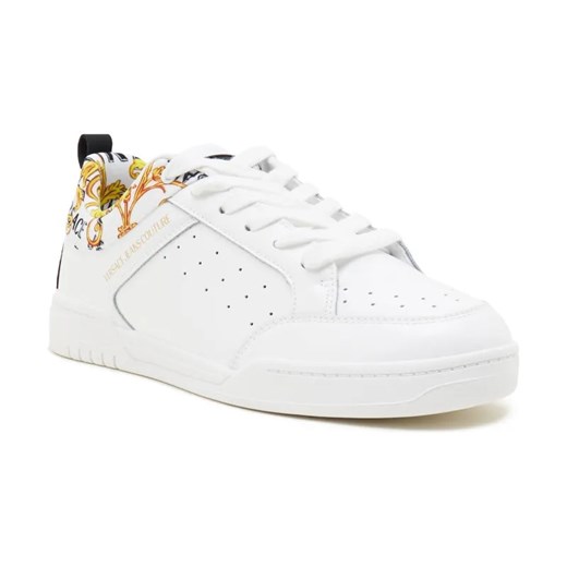 Versace Jeans Couture Skórzane sneakersy ze sklepu Gomez Fashion Store w kategorii Buty sportowe męskie - zdjęcie 184314662