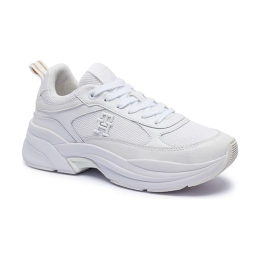 Tommy Hilfiger Skórzane sneakersy CHUNKY RUNNER ze sklepu Gomez Fashion Store w kategorii Buty sportowe damskie - zdjęcie 184314710
