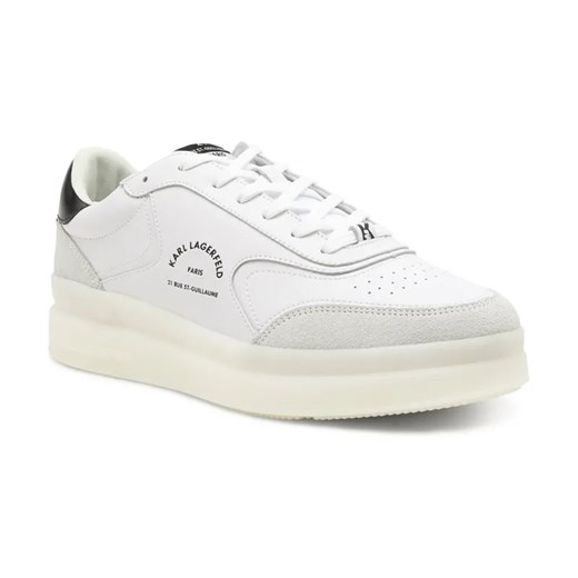 Karl Lagerfeld Sneakersy BRINK | z dodatkiem skóry ze sklepu Gomez Fashion Store w kategorii Buty sportowe męskie - zdjęcie 184314711