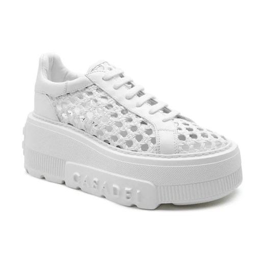Casadei Skórzane sneakersy ze sklepu Gomez Fashion Store w kategorii Buty sportowe damskie - zdjęcie 184314772