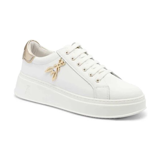 Patrizia Pepe Skórzane sneakersy Patrizia Pepe 38 wyprzedaż Gomez Fashion Store