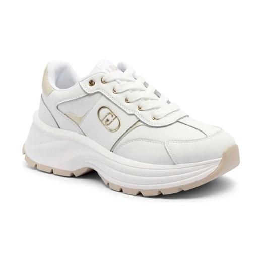 Liu Jo Skórzane sneakersy EVA 02 ze sklepu Gomez Fashion Store w kategorii Buty sportowe damskie - zdjęcie 184314801