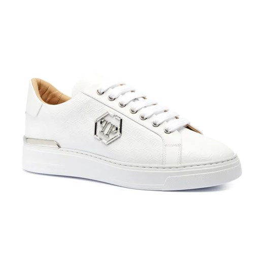 Philipp Plein Skórzane sneakersy Lo-Top ze sklepu Gomez Fashion Store w kategorii Buty sportowe męskie - zdjęcie 184314810