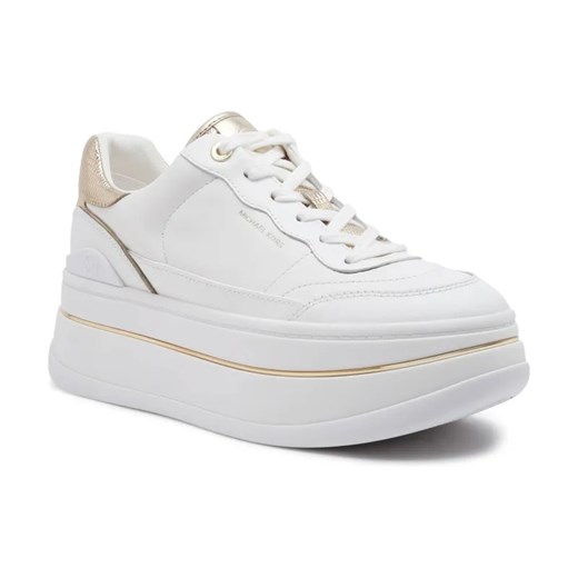 Michael Kors Skórzane sneakersy HAYES LACE UP ze sklepu Gomez Fashion Store w kategorii Buty sportowe damskie - zdjęcie 184314814