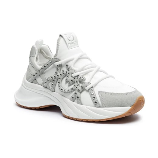 Pinko Sneakersy ARIEL 16 | z dodatkiem skóry ze sklepu Gomez Fashion Store w kategorii Buty sportowe damskie - zdjęcie 184314824