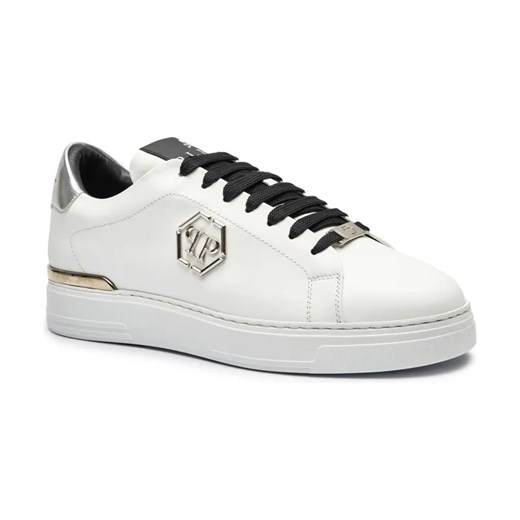 Philipp Plein Skórzane sneakersy Hexagon ze sklepu Gomez Fashion Store w kategorii Buty sportowe męskie - zdjęcie 184314852