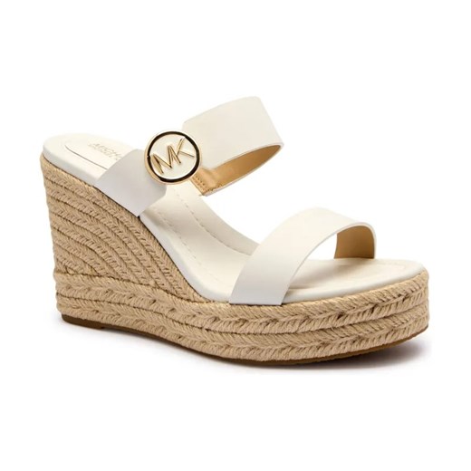 Michael Kors Skórzane koturny LUCINDA ze sklepu Gomez Fashion Store w kategorii Espadryle damskie - zdjęcie 184314920