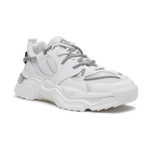 Buty sportowe damskie Plein Sport sneakersy z tworzywa sztucznego 