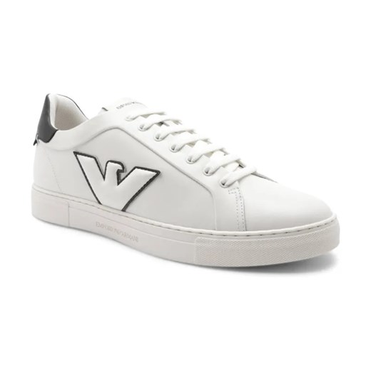 Emporio Armani Skórzane trampki ze sklepu Gomez Fashion Store w kategorii Trampki męskie - zdjęcie 184314942