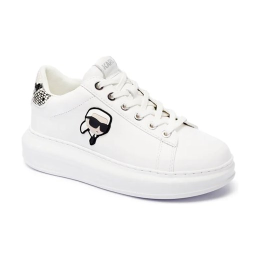 Karl Lagerfeld Skórzane sneakersy ze sklepu Gomez Fashion Store w kategorii Buty sportowe damskie - zdjęcie 184314943
