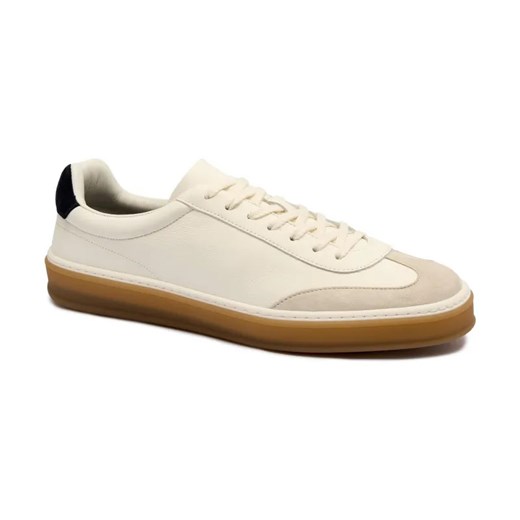 BOSS BLACK Skórzane sneakersy Zarek_Tenn_sddr_DB | BECKHAM x BOSS ze sklepu Gomez Fashion Store w kategorii Buty sportowe męskie - zdjęcie 184315001