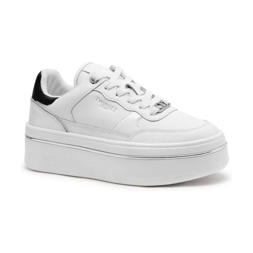 TWINSET Skórzane sneakersy ze sklepu Gomez Fashion Store w kategorii Buty sportowe damskie - zdjęcie 184315020