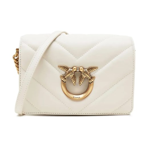 Pinko Skórzana torebka na ramię LOVE CLICK MINI SHEEP NAPPA BI ze sklepu Gomez Fashion Store w kategorii Listonoszki - zdjęcie 184315064