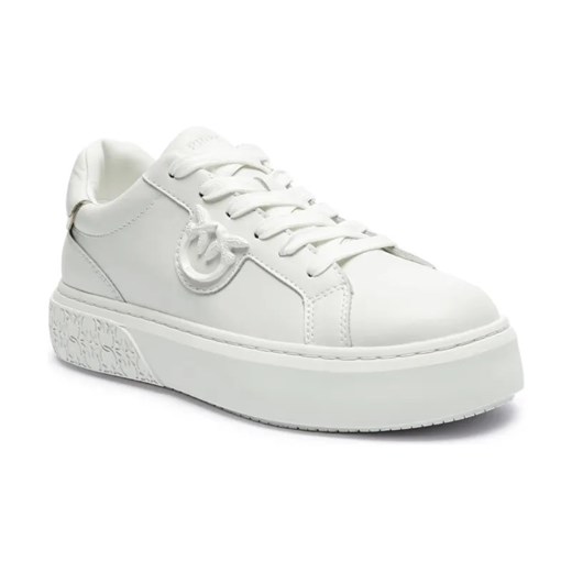 Pinko Skórzane sneakersy YOKO 12 ze sklepu Gomez Fashion Store w kategorii Buty sportowe damskie - zdjęcie 184315093