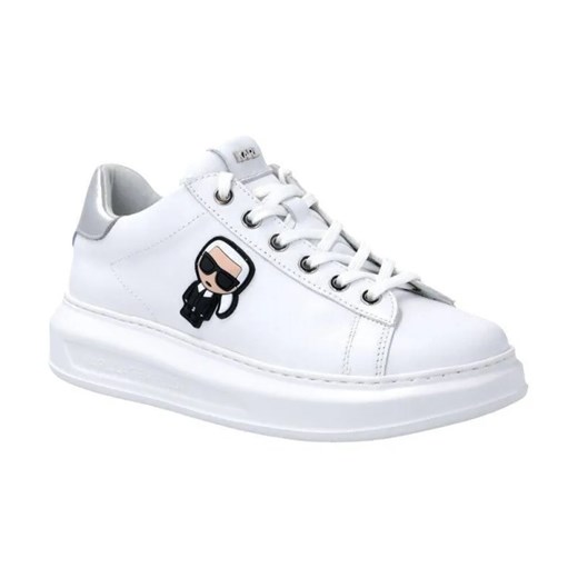 Karl Lagerfeld Skórzane trampki ICONIC ze sklepu Gomez Fashion Store w kategorii Trampki damskie - zdjęcie 184315100