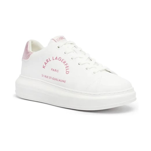 Karl Lagerfeld Skórzane sneakersy KAPRI ze sklepu Gomez Fashion Store w kategorii Buty sportowe damskie - zdjęcie 184315112