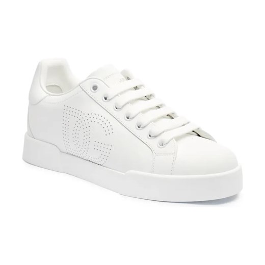 Dolce & Gabbana Skórzane sneakersy ze sklepu Gomez Fashion Store w kategorii Buty sportowe damskie - zdjęcie 184315113