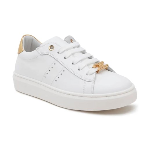 Elisabetta Franchi Skórzane sneakersy la mia bambina ze sklepu Gomez Fashion Store w kategorii Buty sportowe dziecięce - zdjęcie 184315153