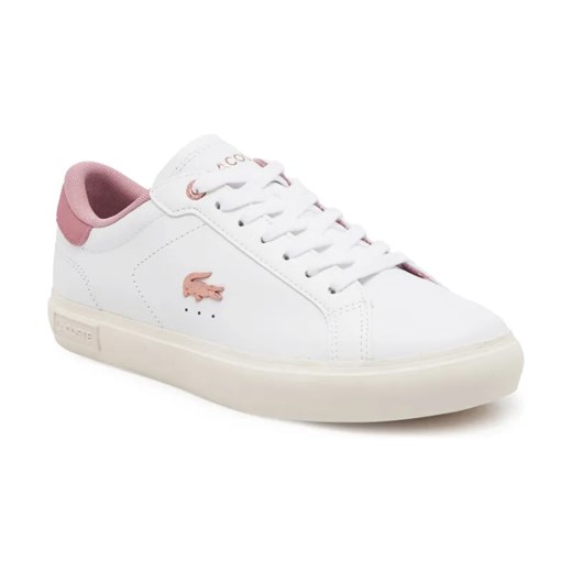 Lacoste Skórzane sneakersy ze sklepu Gomez Fashion Store w kategorii Buty sportowe damskie - zdjęcie 184315200