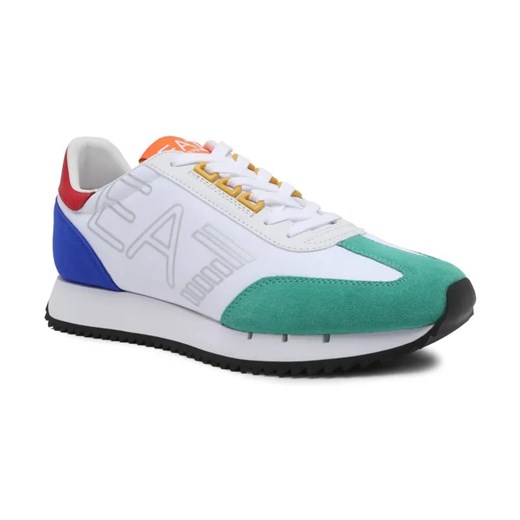 EA7 Sneakersy | z dodatkiem skóry ze sklepu Gomez Fashion Store w kategorii Buty sportowe męskie - zdjęcie 184315203