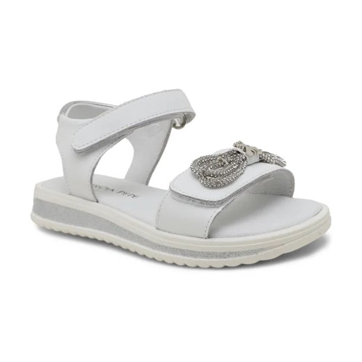 Patrizia Pepe Skórzane sandały ECOVITELLO ze sklepu Gomez Fashion Store w kategorii Sandały dziecięce - zdjęcie 184315223