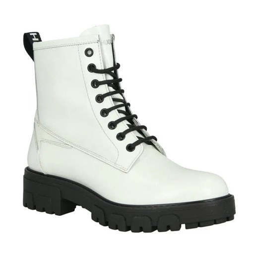 HUGO Skórzane botki Axel Bootie-A ze sklepu Gomez Fashion Store w kategorii Workery damskie - zdjęcie 184315242