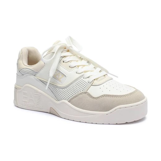 EA7 Skórzane sneakersy ze sklepu Gomez Fashion Store w kategorii Buty sportowe damskie - zdjęcie 184315270