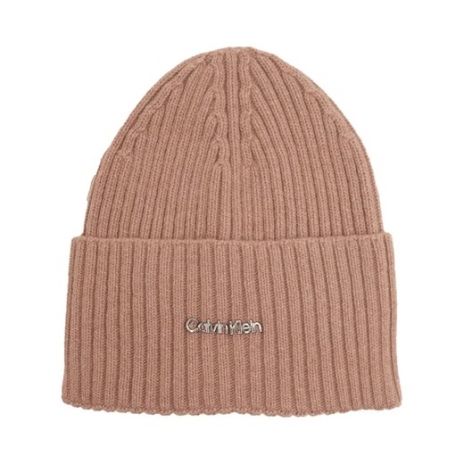 Calvin Klein Czapka | z dodatkiem wełny i kaszmiru ze sklepu Gomez Fashion Store w kategorii Czapki zimowe damskie - zdjęcie 184315381