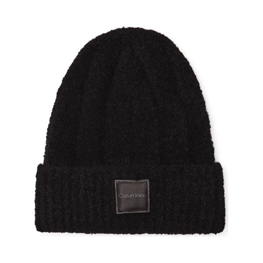 Calvin Klein Czapka | z dodatkiem wełny ze sklepu Gomez Fashion Store w kategorii Czapki zimowe damskie - zdjęcie 184315401