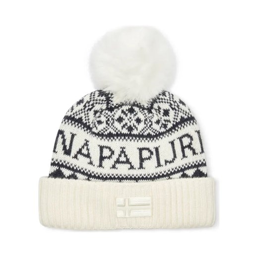 Napapijri Czapka RA8 | z dodatkiem wełny ze sklepu Gomez Fashion Store w kategorii Czapki zimowe damskie - zdjęcie 184315470