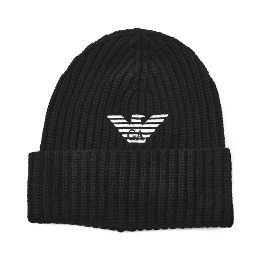 Emporio Armani Wełniana czapka ze sklepu Gomez Fashion Store w kategorii Czapki zimowe męskie - zdjęcie 184315473