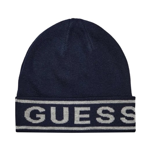 GUESS Czapka | z dodatkiem jedwabiu ze sklepu Gomez Fashion Store w kategorii Czapki zimowe męskie - zdjęcie 184315730