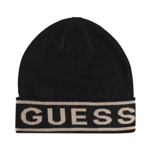 GUESS Czapka | z dodatkiem jedwabiu ze sklepu Gomez Fashion Store w kategorii Czapki zimowe męskie - zdjęcie 184315731