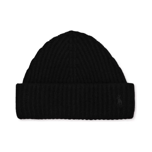 POLO RALPH LAUREN Wełniana czapka LUX RIB ze sklepu Gomez Fashion Store w kategorii Czapki zimowe damskie - zdjęcie 184315751