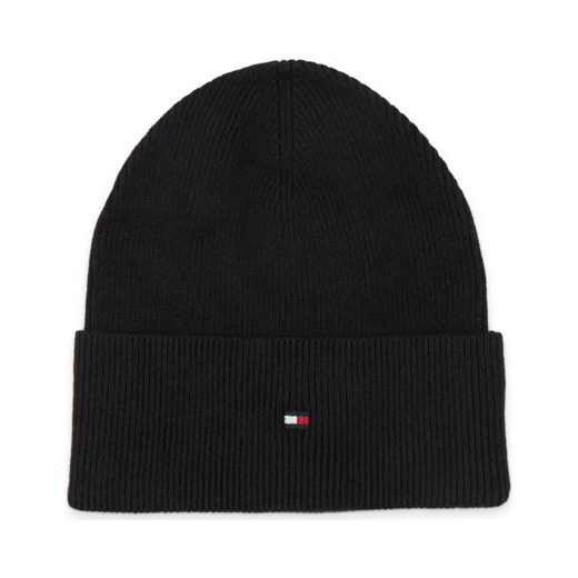 Tommy Hilfiger Czapka ESSENTIAL FLAG | z dodatkiem kaszmiru Tommy Hilfiger One Size promocja Gomez Fashion Store