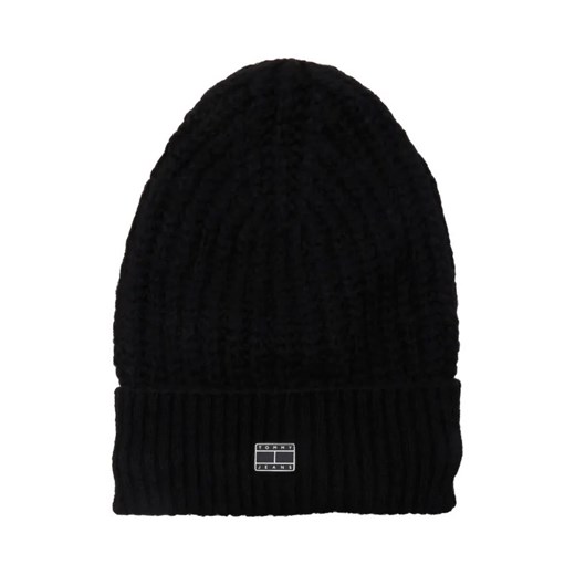 Tommy Jeans Czapka | z dodatkiem wełny ze sklepu Gomez Fashion Store w kategorii Czapki zimowe damskie - zdjęcie 184315932