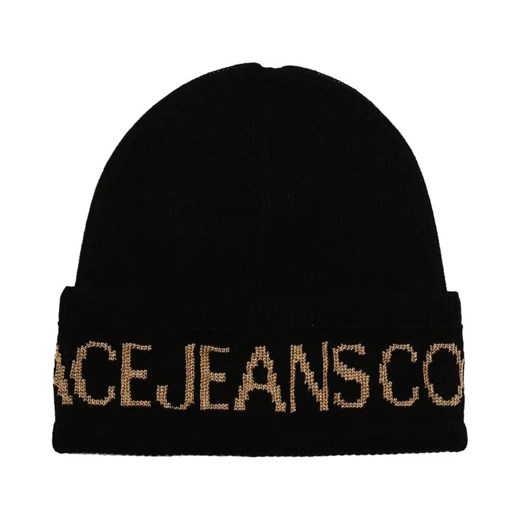 Versace Jeans Couture Czapka | z dodatkiem wełny ze sklepu Gomez Fashion Store w kategorii Czapki zimowe damskie - zdjęcie 184315992
