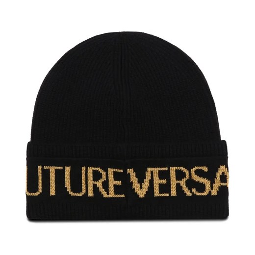 Versace Jeans Couture Czapka | z dodatkiem wełny ze sklepu Gomez Fashion Store w kategorii Czapki zimowe damskie - zdjęcie 184316194