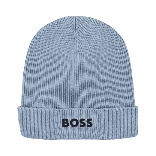 BOSS GREEN Czapka Asic Beanie X | z dodatkiem wełny ze sklepu Gomez Fashion Store w kategorii Czapki zimowe męskie - zdjęcie 184316204