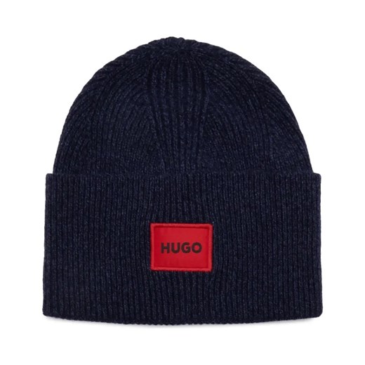 HUGO Wełniana czapka Xaff 6 ze sklepu Gomez Fashion Store w kategorii Czapki zimowe męskie - zdjęcie 184316281