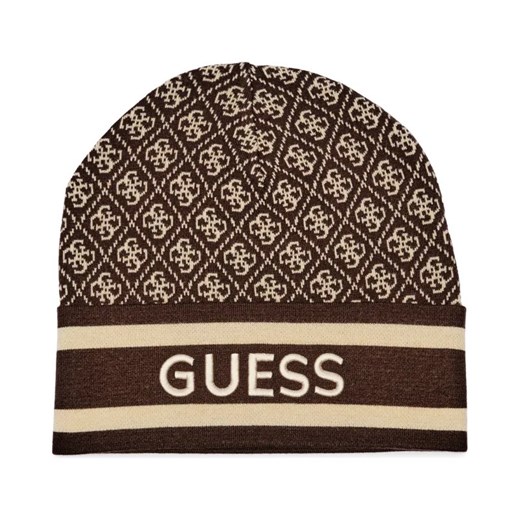 GUESS Czapka SEVYN | z dodatkiem wełny ze sklepu Gomez Fashion Store w kategorii Czapki zimowe damskie - zdjęcie 184316484