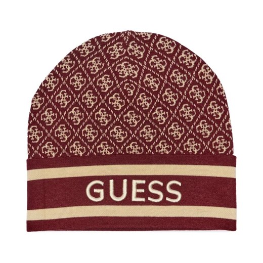 GUESS Czapka SEVYN | z dodatkiem wełny ze sklepu Gomez Fashion Store w kategorii Czapki zimowe damskie - zdjęcie 184316492