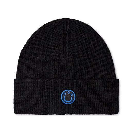 Hugo Blue Wełniana czapka Xafi ze sklepu Gomez Fashion Store w kategorii Czapki zimowe męskie - zdjęcie 184316520