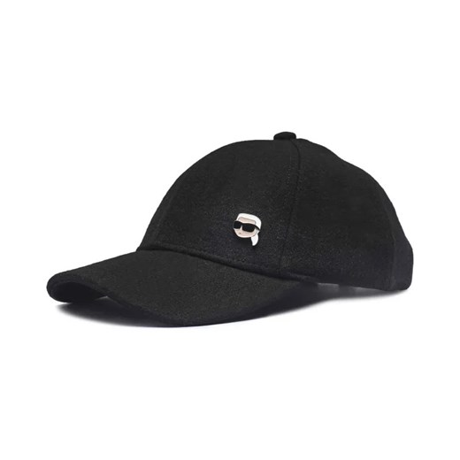 Karl Lagerfeld Wełniana bejsbolówka k/ikonik 2.0 ze sklepu Gomez Fashion Store w kategorii Czapki z daszkiem damskie - zdjęcie 184316583